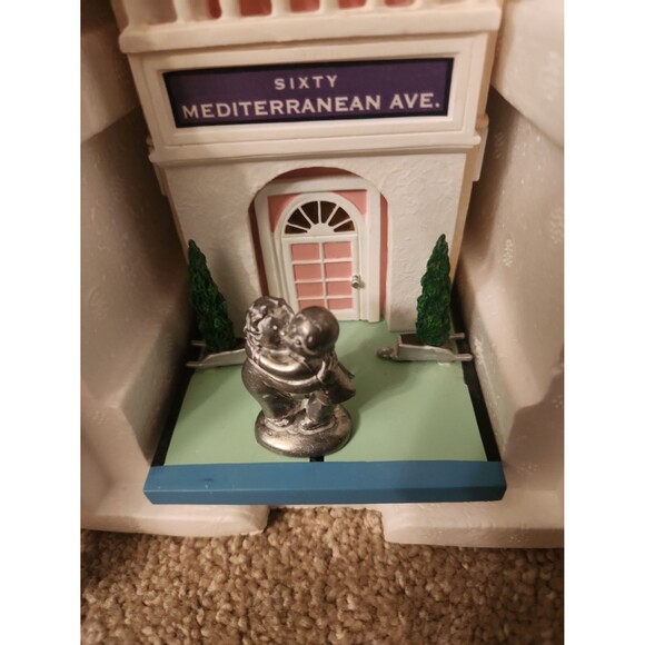 Dept 56 Monopoly Collab "Mediterranean Mortgage Co." Sixty Mediterranean Ave. - Picture 7 of 11
